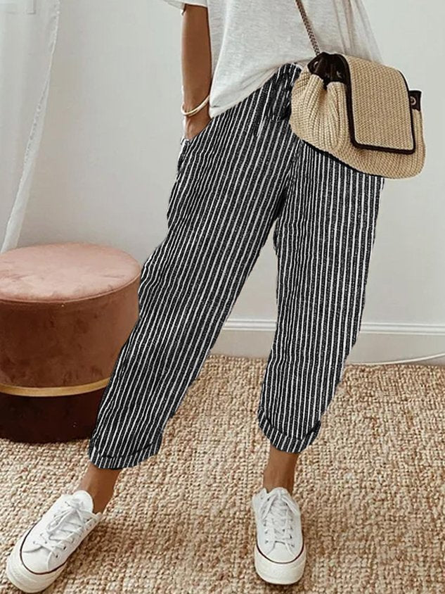 Pantalones Fluidos Cómodos y Elegantes
